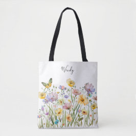 Nature's Garden Personalisiert Tote Bag