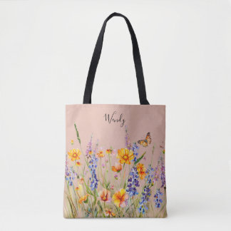 Nature's Garden Personalisiert Tote Bag