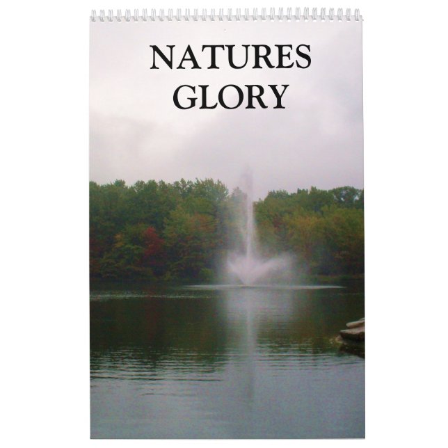 NATURES GLORY Calendar Kalender (Titelbild)