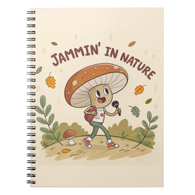 Nature's Groove-Notebook Notizblock (Vorderseite)
