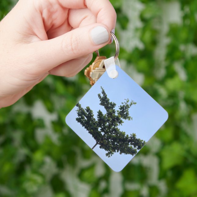 Nature's Harmony Keychain - Carry the Serenity wit Schlüsselanhänger (Hand)