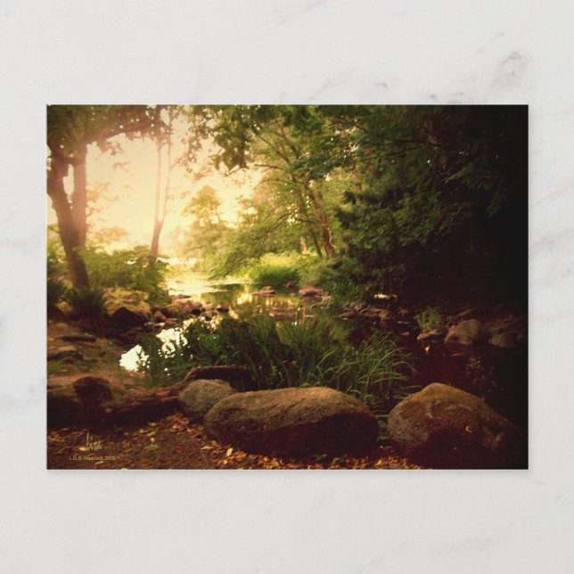 Natures Hideaway Postkarte (Vorderseite)