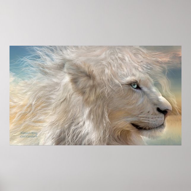 Nature's King Fine Art Poster/Print Poster (Vorne)