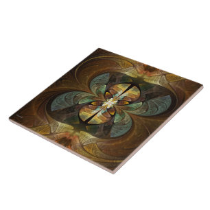 Natures Matrix Bumble Bee Abstrakt Fliese