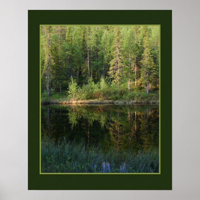 Nature's Reflections Custom Poster (Vorne)