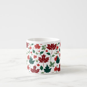 Nature's Sip: Espresso-Tasse mit Leaf Espressotasse