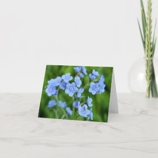 Nature's Touch - Blank Greeting & Dankeschön Card Dankeskarte