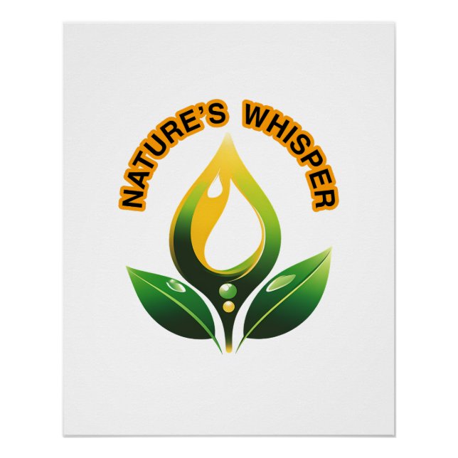 „Nature's Whisper“ höre genau hin, beginne mit Sti Poster (Vorderseite)