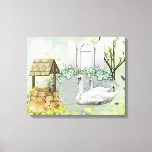 Natureummantelte Canvas Leinwanddruck
