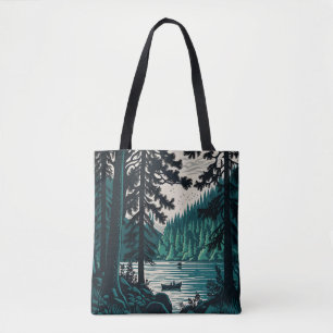 Naturewald Lake Forest Nord Landschaft