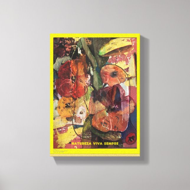NATUREZA VIVA - Impressão em Tela Leinwanddruck (Vorderseite)