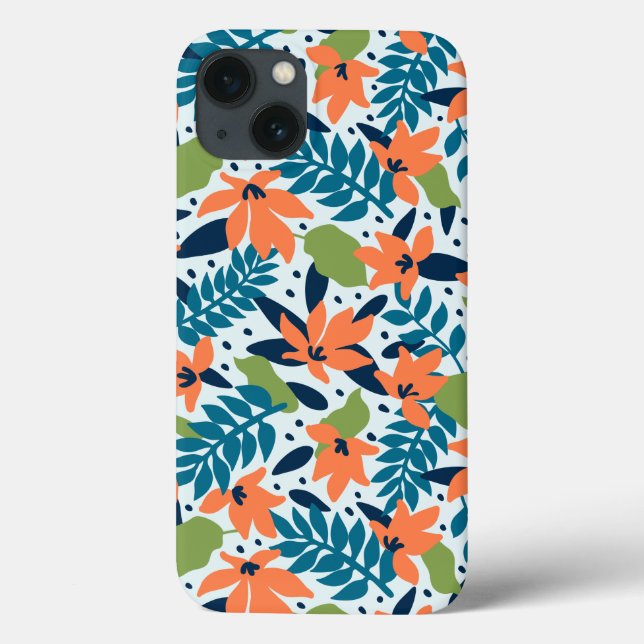 Naturfarbene Blume Niedlich Case-Mate iPhone Hülle (Rückseite)