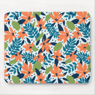 Naturfarbene Blume Niedlich Mousepad