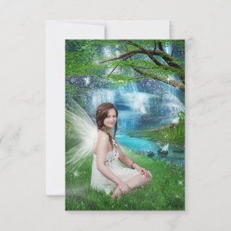 Naturfee Dankeskarte