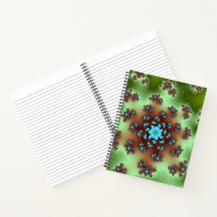 Naturflorale Sprinklen Notizbuch