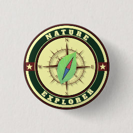 Naturforscher-Abzeichen | Kinder Outdoor-Auszeichn Button