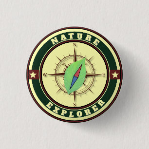 Naturforscher-Abzeichen Kinder Outdoor-Auszeichn Button