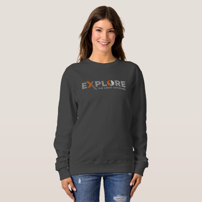 Naturforschung (2) | Damen Sweatshirt (Vorne ganz)