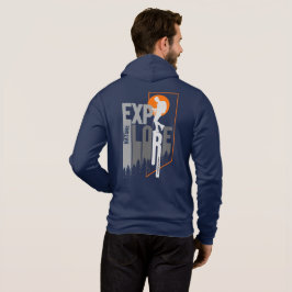 Naturforschung (2) | Männer mit Vollzip Hoodie
