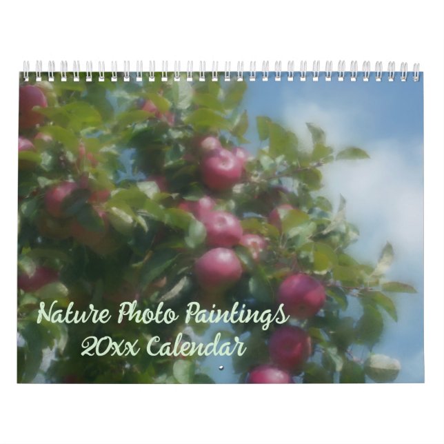 Naturfoto-Gemälde Kalender (Titelbild)