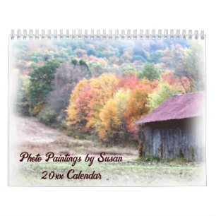Naturfoto-Gemälde von Susan Kalender