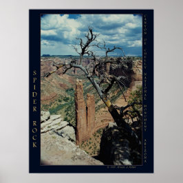 Naturfoto "Spider Rock, Canyon de Chelly" Poster