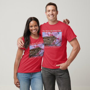 Naturfotografie Haus Sparrow Sakura Vogelbeobachte T-Shirt