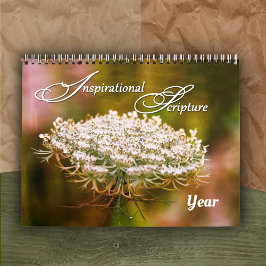 Naturfotografie mit Inspirationsschrift Kalender
