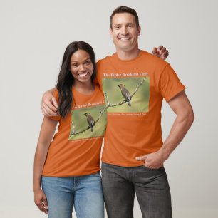 Naturfotografie Zedernseidenschwanz Vogelliebhaber T-Shirt