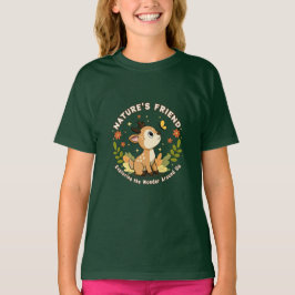 Naturfreund Süßes Rehkitz Waldtier T-Shirt