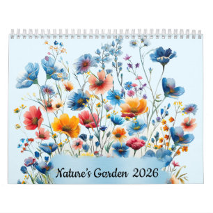 Naturgarten 2026 Mauerkalender Kalender