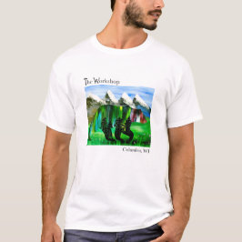 Naturgebirge Bärenbäume Der T - Shirt der Männer