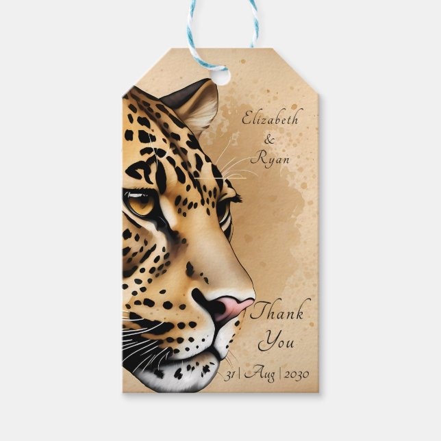 naturgemäß Inspiriert Geschenkanhänger (Vorderseite)