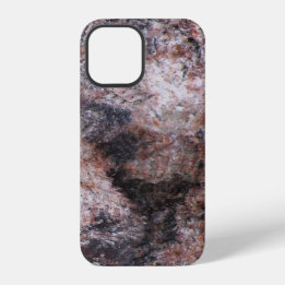 Naturgeologie Pinkische Felsenstruktur iPhone 12 Hülle