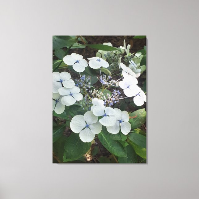 Naturgeschenke, gearbeitete Leinwand (Vorderseite)