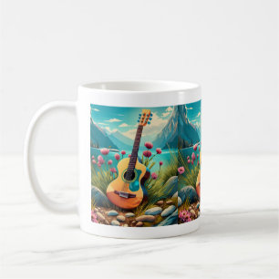 Naturgitarre Kaffeetasse