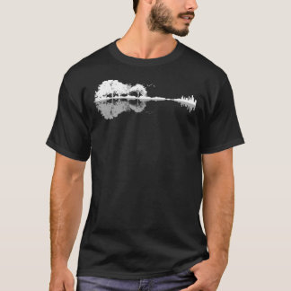Naturgitarre Klassischer T - Shirt
