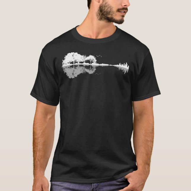 Naturgitarre Klassischer T - Shirt (Vorderseite)