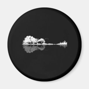Naturgitarre Magnet