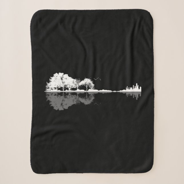 Naturgitarre Sherpadecke (Vorderseite)