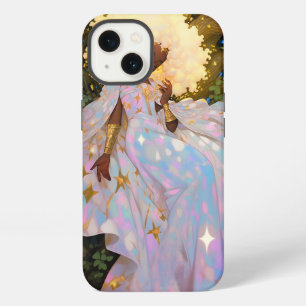 Naturgöttin Afroamerikanische Fantasy-Kunst iPhone 13 Hülle