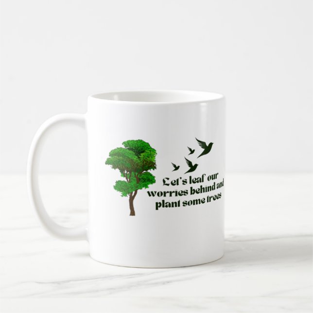 Naturgrafik Kaffeetasse (Links)