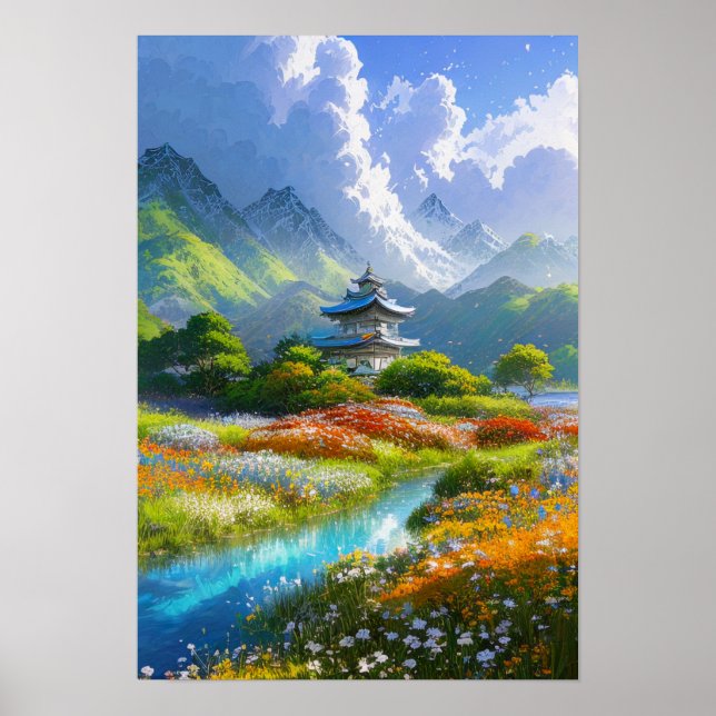 Naturheiligtum Poster (Vorne)