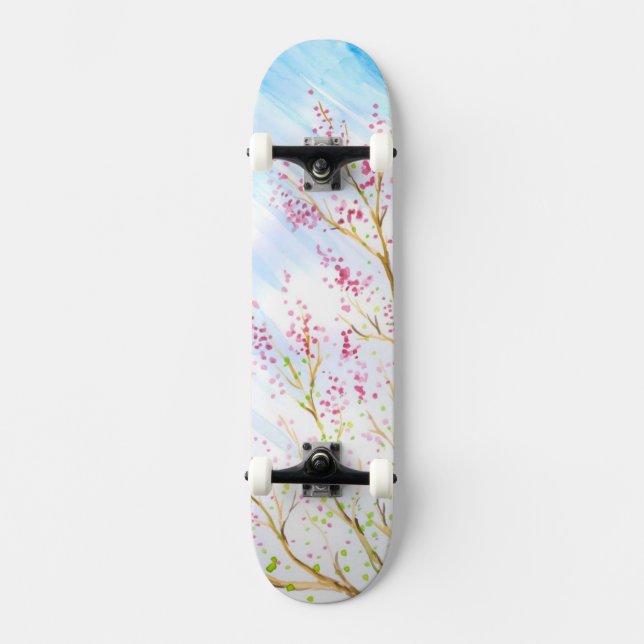 Naturhintergrund Skateboard (Vorderseite)