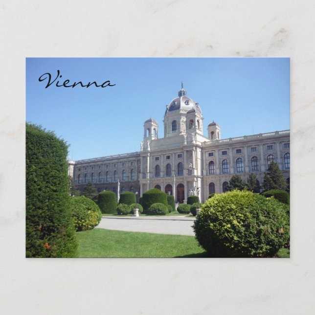 naturhistorisches Wien Postkarte (Vorderseite)