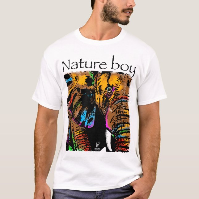 Naturjunge Regenbogentiere T-Shirt (Vorderseite)