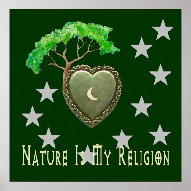 Naturkirche Poster (Vorne)