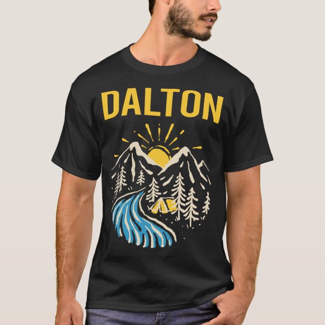 Naturlandschaft Dalton T-Shirt (Vorderseite)