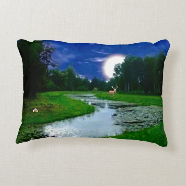 Naturlandschaft Dekokissen (Rückseite)