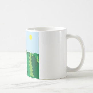 Naturlandschaft Kaffeetasse